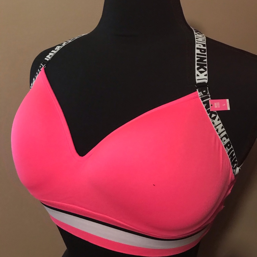 Victoria’s Secret racerback push up sports bra